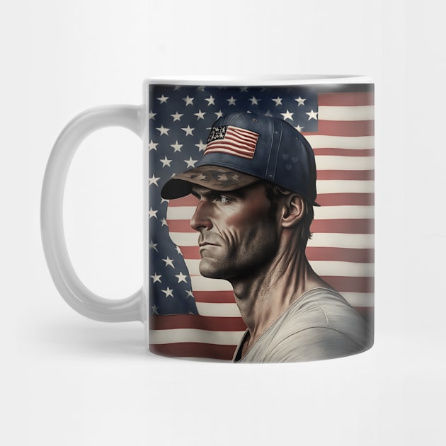 [AI Art] Proud American man by Sissely